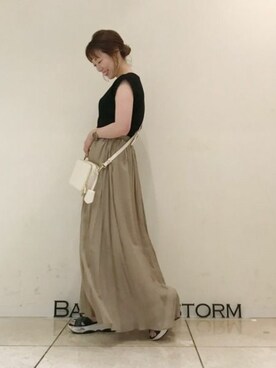 BARNYARDSTORM本部さん（レディース・152cm）の夏コーディネート