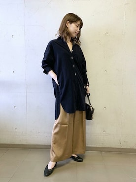 BARNYARDSTORM本部さん(レディース・157cm)の秋コーディネート