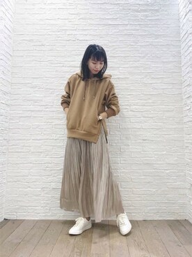 BARNYARDSTORM本部さん（レディース・159cm）の秋コーディネート