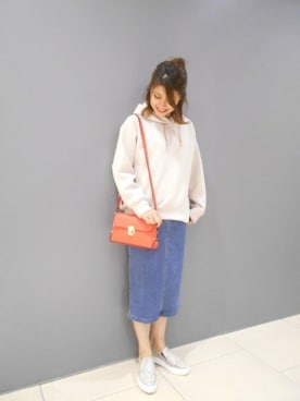 BARNYARDSTORM本部さん（レディース・166cm）の秋コーディネート