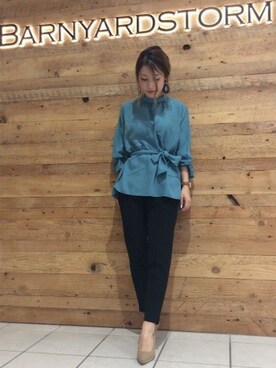 BARNYARDSTORM本部さん(レディース・160cm)の秋コーディネート