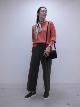 BARNYARDSTORM本部さん（レディース・160cm）の秋コーディネート