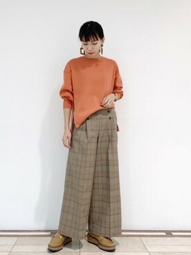 BARNYARDSTORM本部さん（レディース・158cm）の秋コーディネート