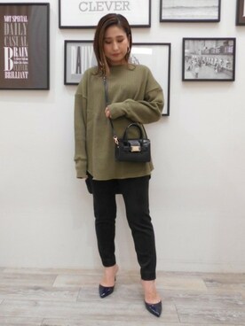 BARNYARDSTORM本部さん（レディース・151cm）の秋コーディネート