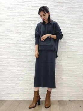 BARNYARDSTORM本部さん（レディース・158cm）の秋コーディネート