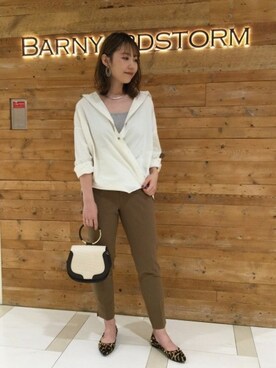 BARNYARDSTORM本部さん（レディース・164cm）の秋コーディネート