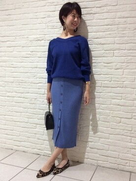 BARNYARDSTORM本部さん（レディース・160cm）の秋コーディネート