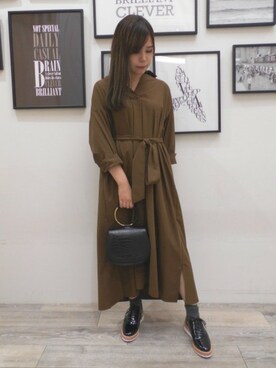 BARNYARDSTORM本部さん（レディース・156cm）の秋コーディネート