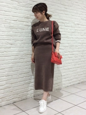 BARNYARDSTORM本部さん（レディース・160cm）の秋コーディネート