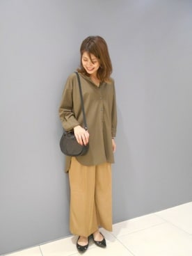 BARNYARDSTORM本部さん（レディース・166cm）の秋コーディネート