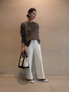 BARNYARDSTORM本部さん（レディース・165cm）の秋コーディネート