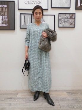 BARNYARDSTORM本部さん（レディース・151cm）の秋コーディネート