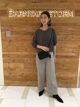 BARNYARDSTORM本部さん(レディース・169cm)の秋コーディネート
