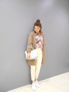 BARNYARDSTORM本部さん（レディース・166cm）の秋コーディネート