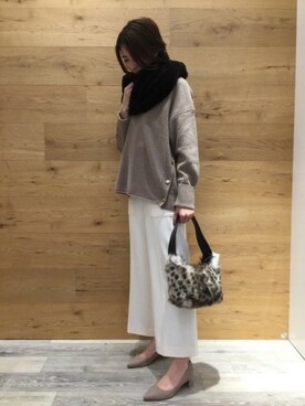 BARNYARDSTORM本部さん（レディース・162cm）の秋コーディネート