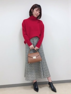 BARNYARDSTORM本部さん（レディース・163cm）の秋コーディネート