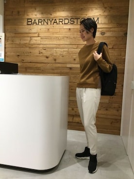 BARNYARDSTORM本部さん(レディース・174cm)の秋コーディネート