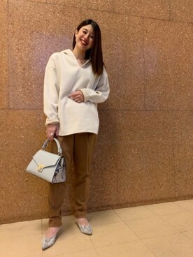 BARNYARDSTORM本部さん（レディース・151cm）の秋コーディネート