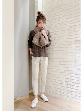 BARNYARDSTORM本部さん（レディース・174cm）の秋コーディネート