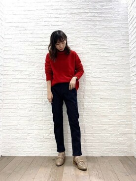 BARNYARDSTORM本部さん（レディース・159cm）の秋コーディネート