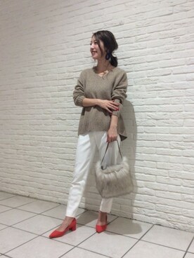 BARNYARDSTORM本部さん（レディース・158cm）の秋コーディネート