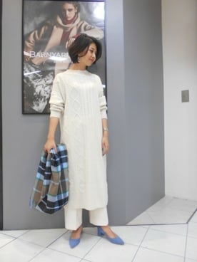 BARNYARDSTORM本部さん（レディース・159cm）の秋コーディネート