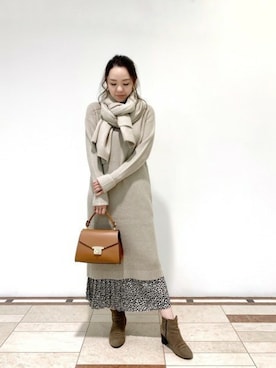 BARNYARDSTORM本部さん（レディース・164cm）の秋コーディネート