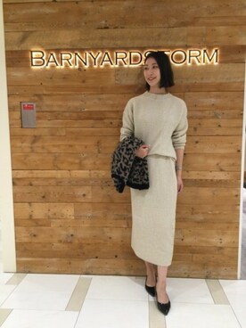 BARNYARDSTORM本部さん(レディース・169cm)の秋コーディネート