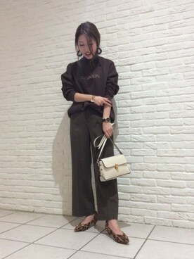 BARNYARDSTORM本部さん（レディース・159cm）の秋コーディネート