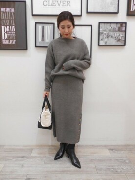 BARNYARDSTORM本部さん（レディース・152cm）の秋コーディネート