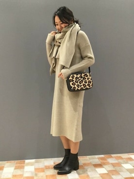 BARNYARDSTORM本部さん（レディース・162cm）の秋コーディネート