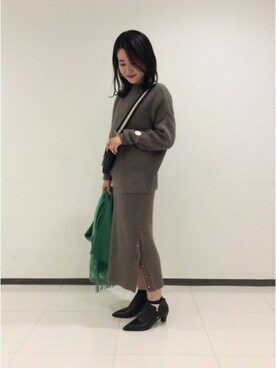 BARNYARDSTORM本部さん（レディース・155cm）の秋コーディネート