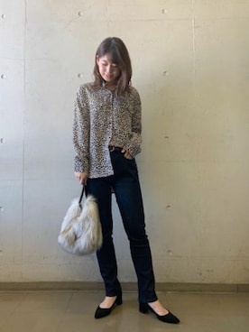 BARNYARDSTORM本部さん（レディース・157cm）の秋コーディネート