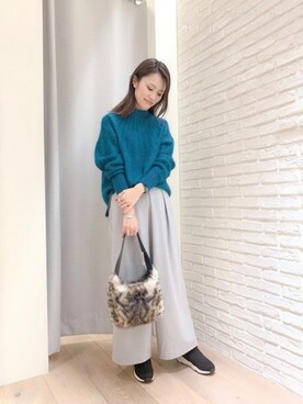 BARNYARDSTORM本部さん（レディース・163cm）の冬コーディネート