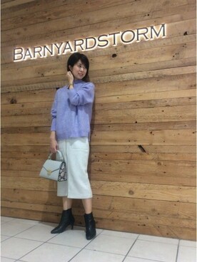 BARNYARDSTORM本部さん（レディース・165cm）の冬コーディネート