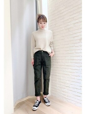 BARNYARDSTORM本部さん（レディース・174cm）の冬コーディネート