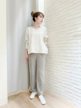 BARNYARDSTORM本部さん（レディース・174cm）の冬コーディネート