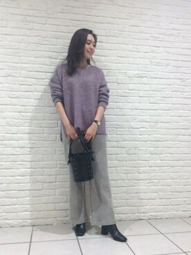 BARNYARDSTORM本部さん（レディース・160cm）の冬コーディネート