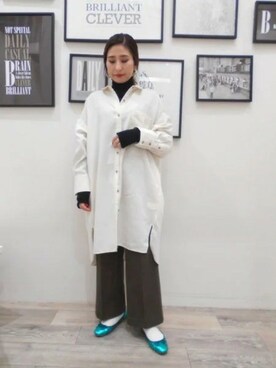 BARNYARDSTORM本部さん（レディース・151cm）の冬コーディネート