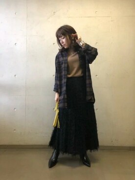 BARNYARDSTORM本部さん（レディース・150cm）の冬コーディネート