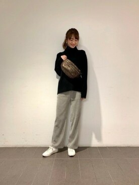 BARNYARDSTORM本部さん（レディース・172cm）の冬コーディネート