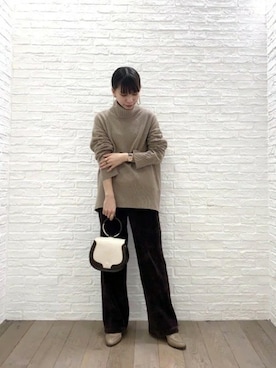 BARNYARDSTORM本部さん（レディース・159cm）の冬コーディネート