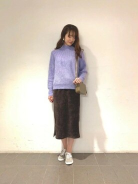 BARNYARDSTORM本部さん（レディース・172cm）の冬コーディネート