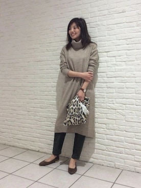 BARNYARDSTORM本部さん(レディース・170cm)の冬コーディネート