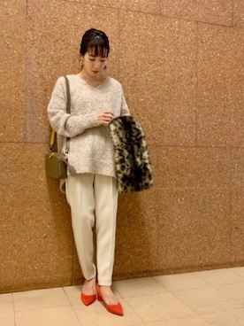 BARNYARDSTORM本部さん（レディース・157cm）の冬コーディネート