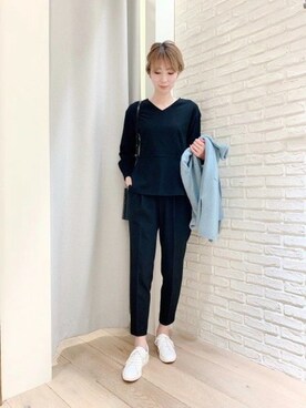 BARNYARDSTORM本部さん（レディース・174cm）の冬コーディネート