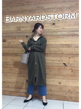 BARNYARDSTORM本部さん（レディース・165cm）の冬コーディネート
