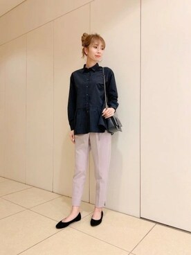 BARNYARDSTORM本部さん（レディース・174cm）の冬コーディネート