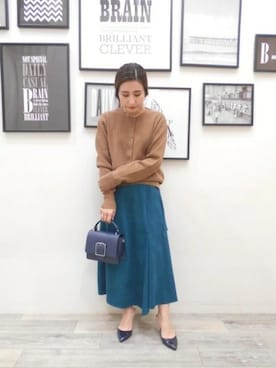 BARNYARDSTORM本部さん(レディース・151cm)の冬コーディネート