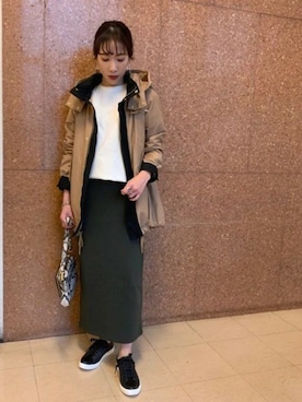 BARNYARDSTORM本部さん（レディース・157cm）の冬コーディネート